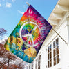 Hippie Sunflower Daisy Peace Flag JL106 65O34 1