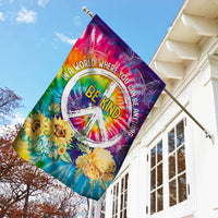 Hippie Sunflower Daisy Peace Flag JL106 65O34 thumb 1