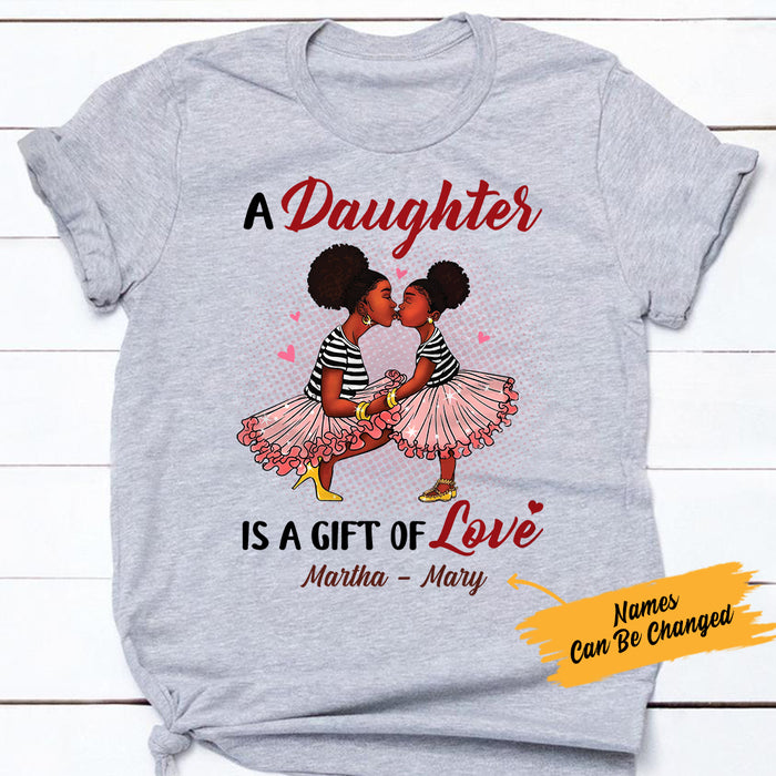Personalized BWA Mom And Daughter T Shirt AG85 65O57 1