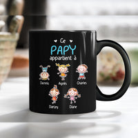 Personalized Mamie French Grandma Belongs Mug AP233 67O57 thumb 1