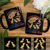 Personalized Dad Grandpa Roarsome Dinosaur Mug MY51 95O36 thumb 1