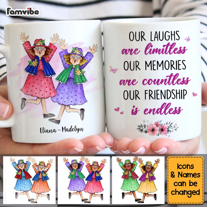 Personalized Gift For Friends Our Friendship Is Endless Mug 30692 1