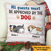 Personalized Sofa Dog Approved  Pillow NB305 81O47 (Insert Included) 1
