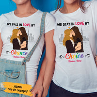 Personalized We In Love LGBT Lesbian Couple T Shirt SB161 73O53 thumb 1