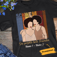 Personalized BWA Friend Freundinnen German T Shirt AP149 73O57 thumb 1