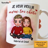Personalized Gift For Couple French I Want To Grow Old With You Mug 30915 thumb 1