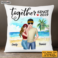 Personalized Couple Together Since Pillow DB173 30O53 thumb 1