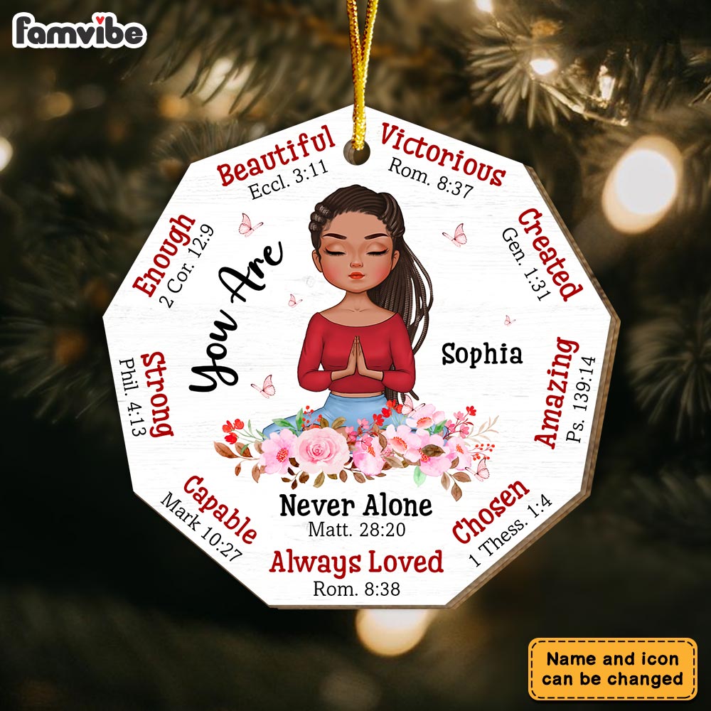 Personalized Christmas Gift For Daughter You Are Ornament 30440 Primary Mockup