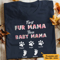 Personalized Dog Cat Mom T Shirt JN153 85O57 thumb 1
