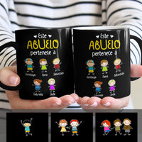 Personalized Abuelo Spanish Grandpa Belongs Mug MR233 81O34 thumb 1