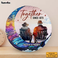 Personalized Gift for Couple Anniversary Together Shaped Pillow 30626 thumb 1