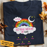 Personalized Grandma Love To The Moon T Shirt JN161 95O53 thumb 1