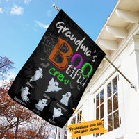 Personalized Grandma Halloween Garden Flag JL151 85O34 thumb 1