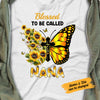 Personalized Grandma Sunflower Butterfly T Shirt MY34 95O58 1