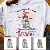 Personalized Mom Grandma Grandson Love T Shirt MR112 67O36 thumb 1