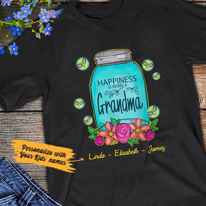 Personalized Grandma Jar T Shirt JN182 81O53 1