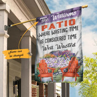 Personalized Patio Gardening Garden Flag JN254 85O60 thumb 1