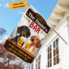 Personalized Dachshund Dog Bar Friendship Is Free Flag AG202 26O53 1