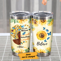 Personalized BWA Believe in Yourself Steel Tumbler JL104 95O47 thumb 1