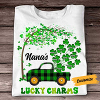 Personalized Grandma Patrick's Day T Shirt FB151 26O58 thumb 1