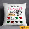 Personalized Mom Grandma Heart Belong To Pillow MR42 95O47 (Insert Included) 1
