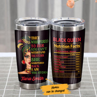 Personalized African BWA Steel Tumbler JL92 65O36 thumb 1