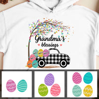 Personalized Grandma Peeps Easter Truck Hoodie FB191 81O36 thumb 1