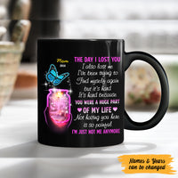 Personalized Butterflies Memorial The Day I Lost You Mug MR162 30O47 thumb 1