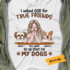 Personalized Dog Mom Ask God Jesus T Shirt AP231 81O58 1