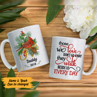 Personalized Cardinal Memorial Mom Dad Mug NB121 67O57 thumb 1