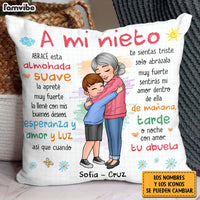 Personalized Gift For Granddaughter Spanish Hug This Pillow 30908 thumb 1
