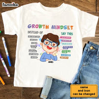 Personalized Gift For Grandson Growth Mindset Kids Shirt Kid T Shirt - Kid Hoodie - Kid Sweatshirt 30650 thumb 1