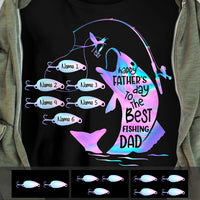 Personalized  Fishing Dad T Shirt AP204 73O47 thumb 1