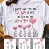 Personalized Elephant Mom Grandma T Shirt AP12 26O57 1