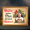 Personalized Memorial Gift Cardinal I Know Heaven Is A Beautiful Place Picture Frame Light Box 31602 1