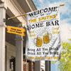 Personalized Home Bar Bring All You Can Drink Flag AG121 67O36 1