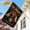 Personalized Game Room Billiards & Dart Flag AG131 95O53 1