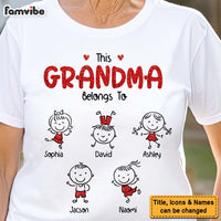 Personalized This Grandma Belongs To Shirt - Hoodie - Sweatshirt 30553 thumb 1