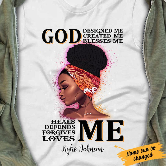 Personalized BWA God Create White T Shirt JN81 81O34 1