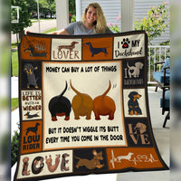 Dachshund Dog Blanket NB272 81O58 thumb 1