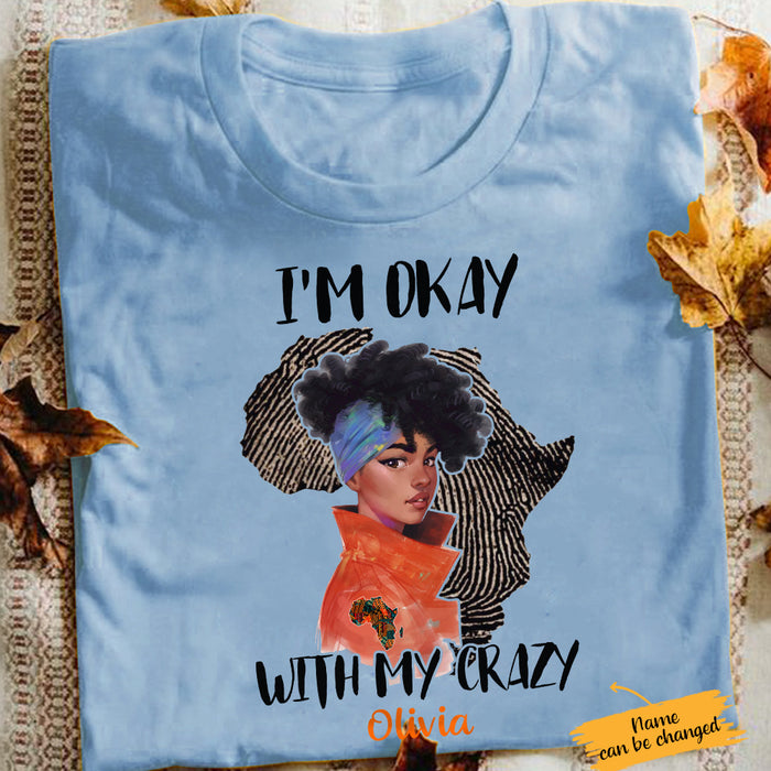 Personalized BWA Okay With Crazy T Shirt JL302 65O65 1