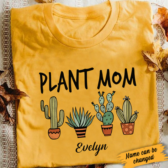 Personalized Crazy Plant Lady T Shirt AG273 81O34 1