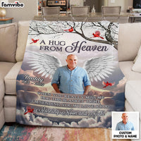 Personalized Memorial Gift Photo Custom Blanket 31540 thumb 1