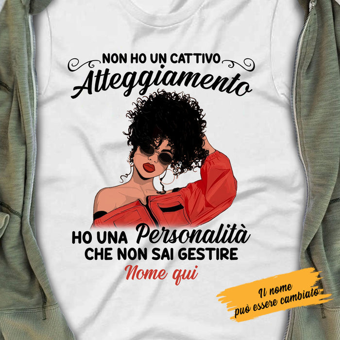Personalized BWA Personalità Italian T Shirt AP152 26O58 1