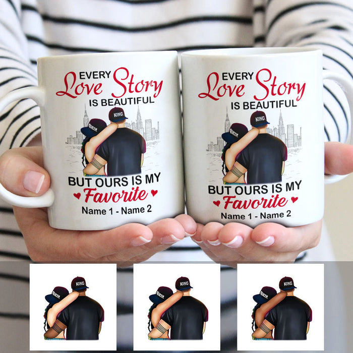 Personalized Couple Love Story Mug MR85 30O53 1