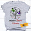 Personalized Memorial Butterflies Angel Mom Dad T Shirt MR121 65O58 1