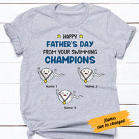 Personalized Dad Grandpa From Swimming Champion T Shirt MY31 95O58 thumb 1