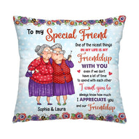 Personalized Gift For Old Friend How Much I Appreciate You Pillow 30926 thumb 1