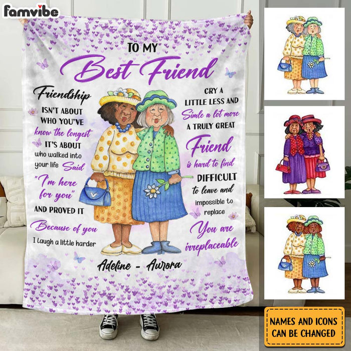 Personalized Gift For Friends Sister Under The Tree Blanket 31099 1