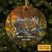 Personalized Deer Hunting Couple We Got This  Ornament SB93 73O65 thumb 1